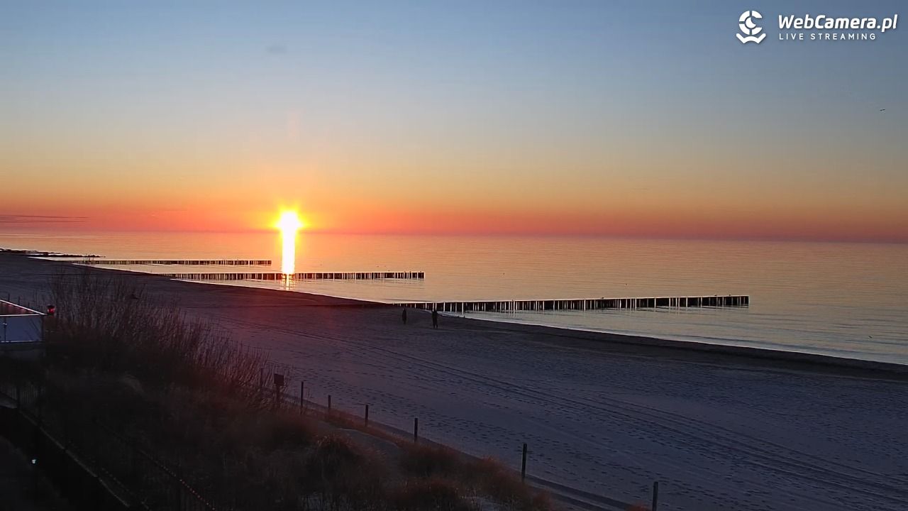 NIECHORZE - widok na plażę i morze - 01 kwiecień 2026, 19:31