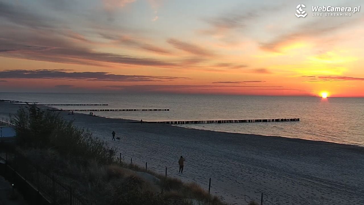 NIECHORZE - widok na plażę i morze - 15 maj 2026, 20:56