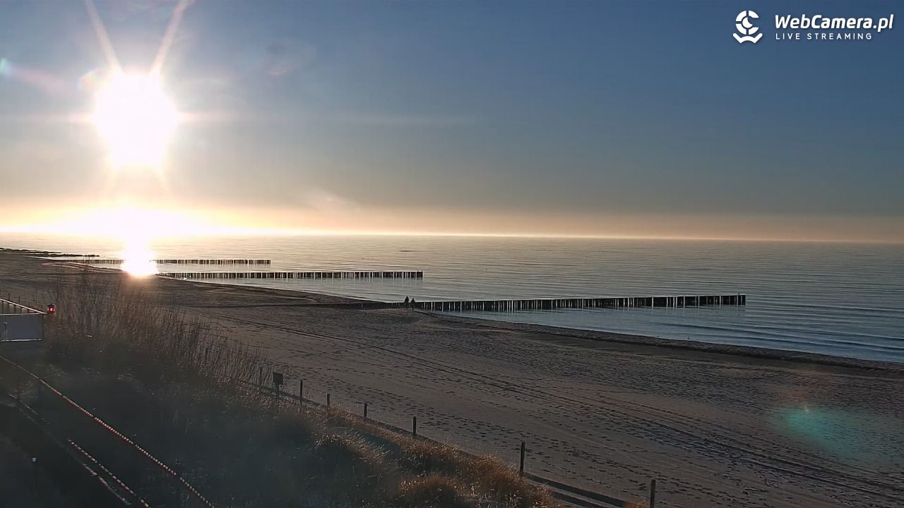 NIECHORZE - widok na plażę i morze - 01 kwiecień 2026, 18:52