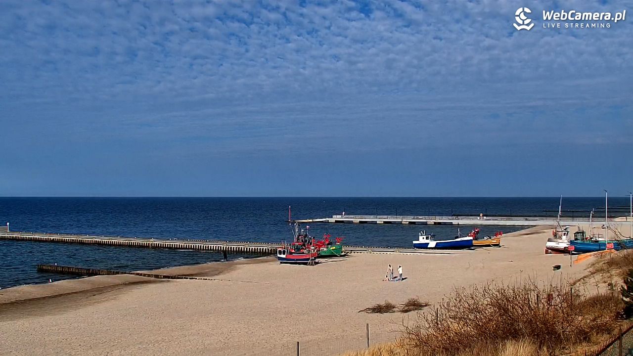 NIECHORZE - widok na plażę i morze - 02 kwiecień 2026, 16:42