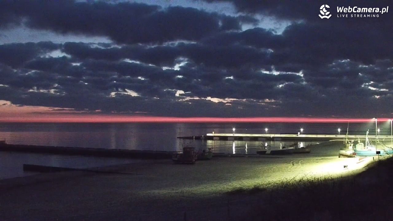 NIECHORZE - widok na plażę i morze - 02 kwiecień 2026, 05:32