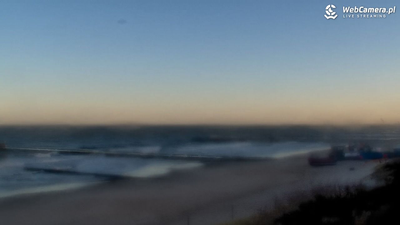 NIECHORZE - widok na plażę i morze - 29 grudzień 2025, 09:14