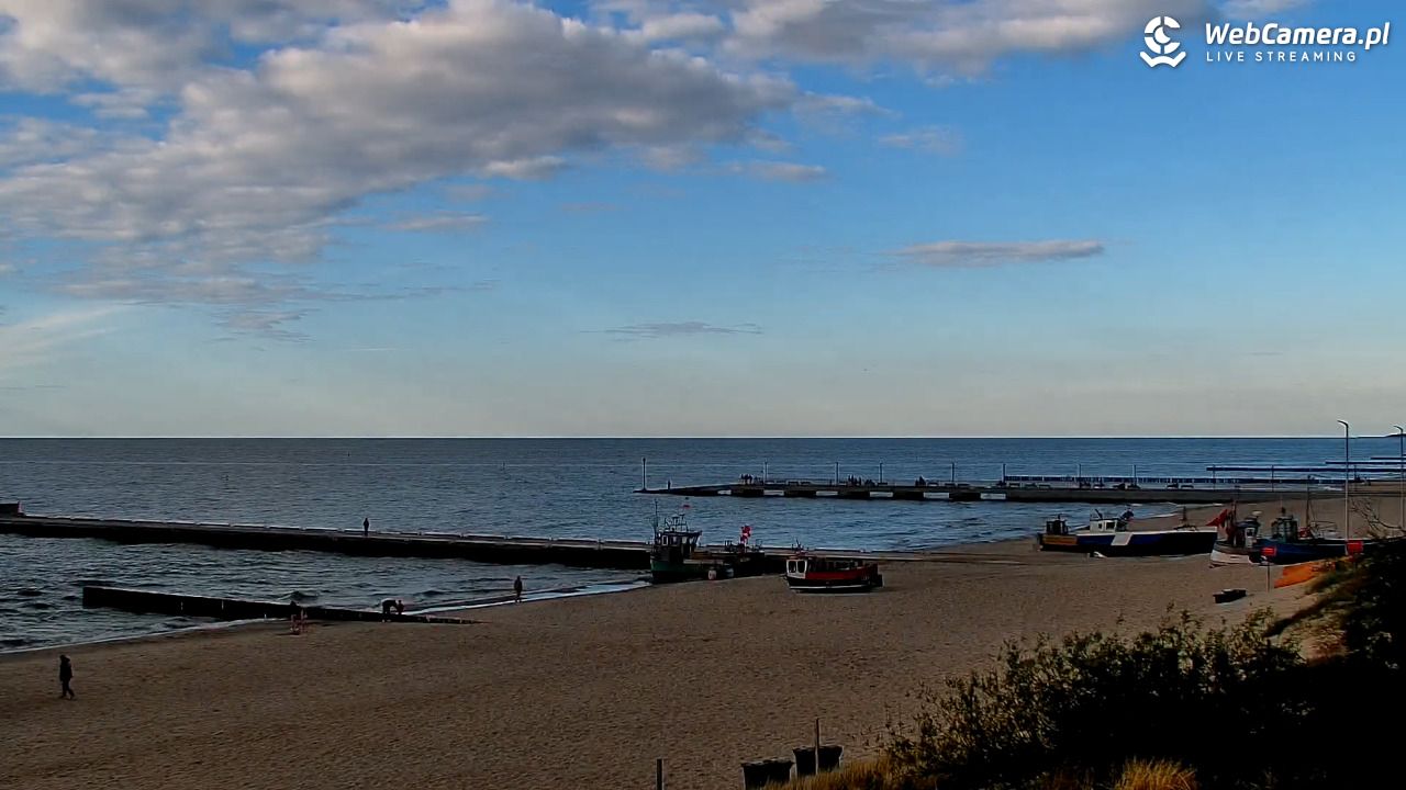 NIECHORZE - widok na plażę i morze - 16 maj 2026, 18:51