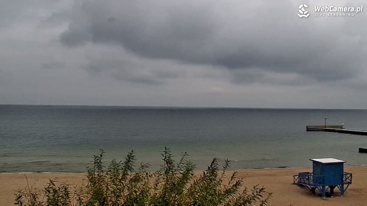 NIECHORZE - widok na plażę i morze - 14 wresień 2025, 14:29