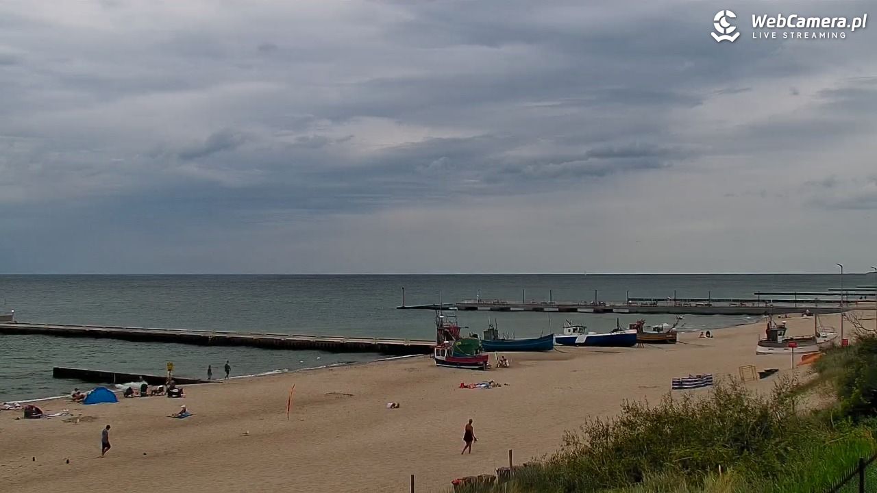 NIECHORZE - widok na plażę i morze - 02 lipiec 2026, 16:33