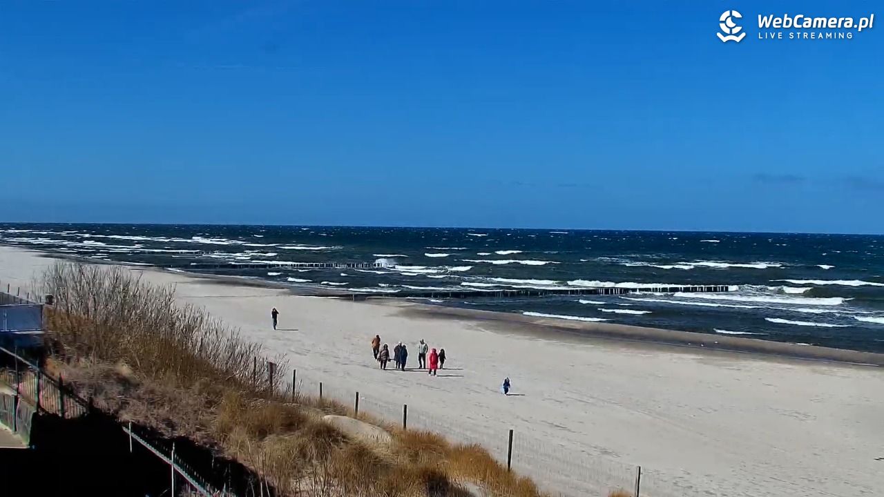 NIECHORZE - widok na plażę i morze - 04 kwiecień 2026, 12:14