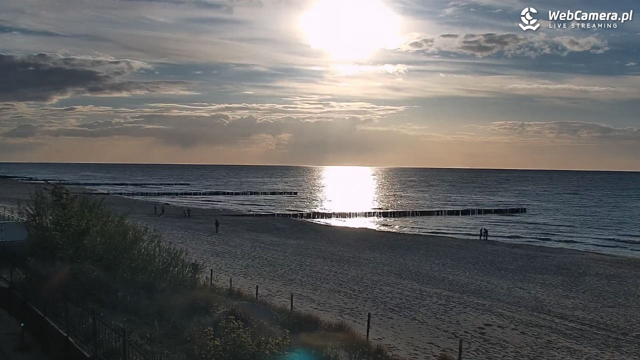 NIECHORZE - widok na plażę i morze - 16 maj 2026, 19:34