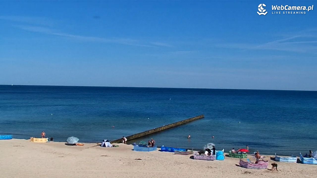 NIECHORZE - widok na plażę i morze - 15 sierpień 2026, 10:00