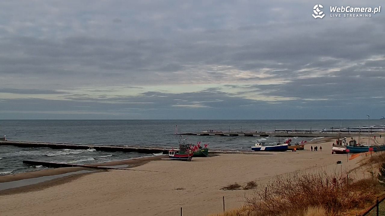 NIECHORZE - widok na plażę i morze - 03 kwiecień 2026, 18:28