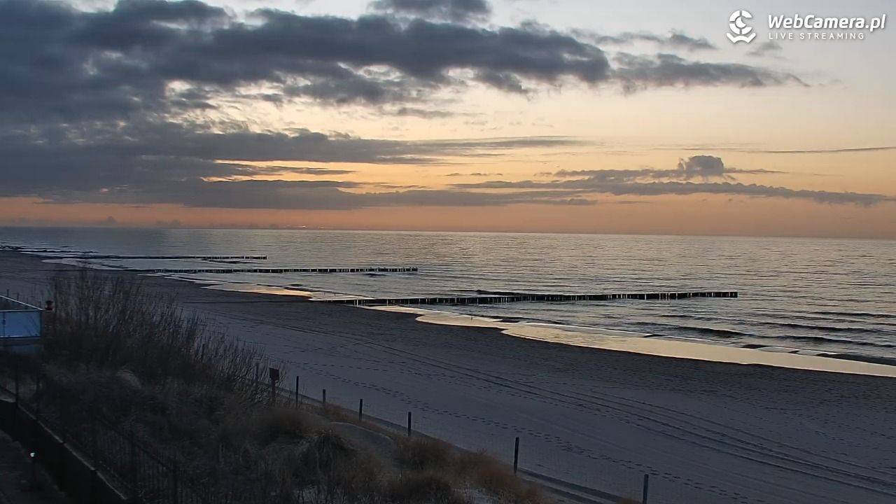 NIECHORZE - widok na plażę i morze - 31 marzec 2026, 19:41