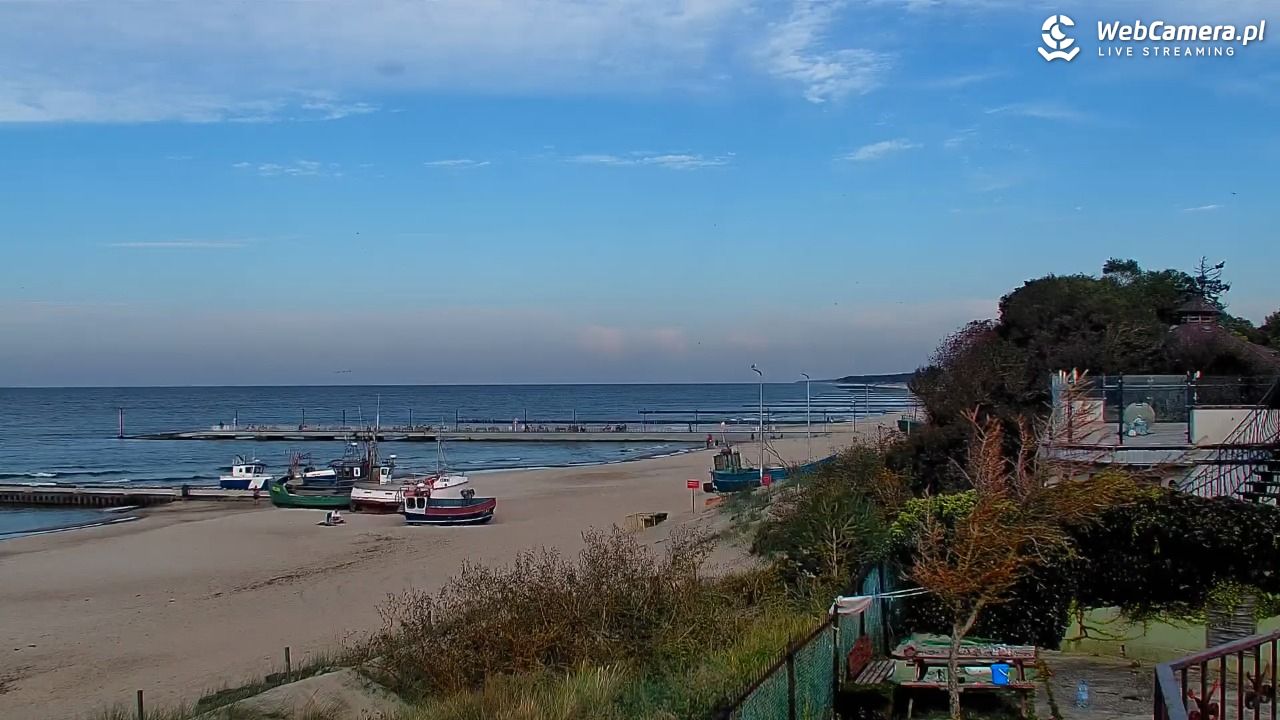 NIECHORZE - widok na plażę i morze - 01 październik 2026, 16:07