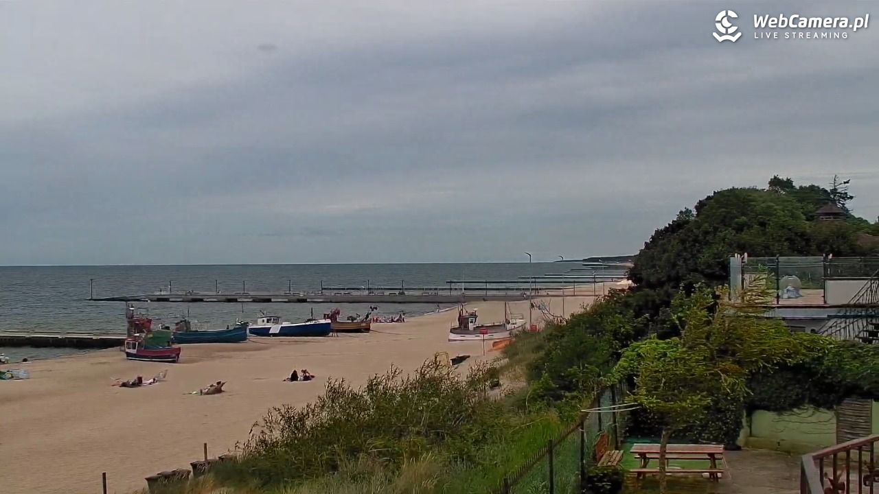 NIECHORZE - widok na plażę i morze - 01 lipiec 2026, 14:06