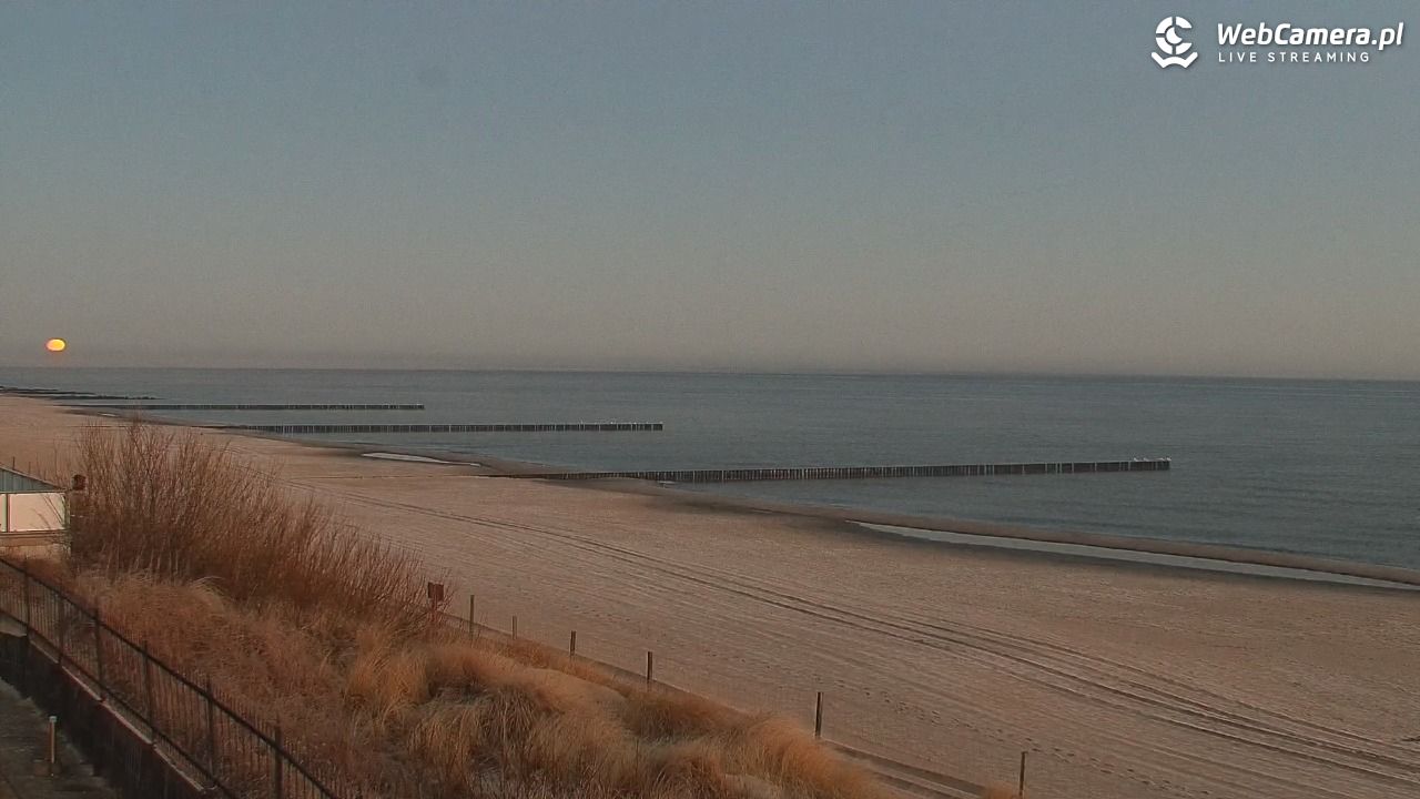 NIECHORZE - widok na plażę i morze - 01 kwiecień 2026, 06:05