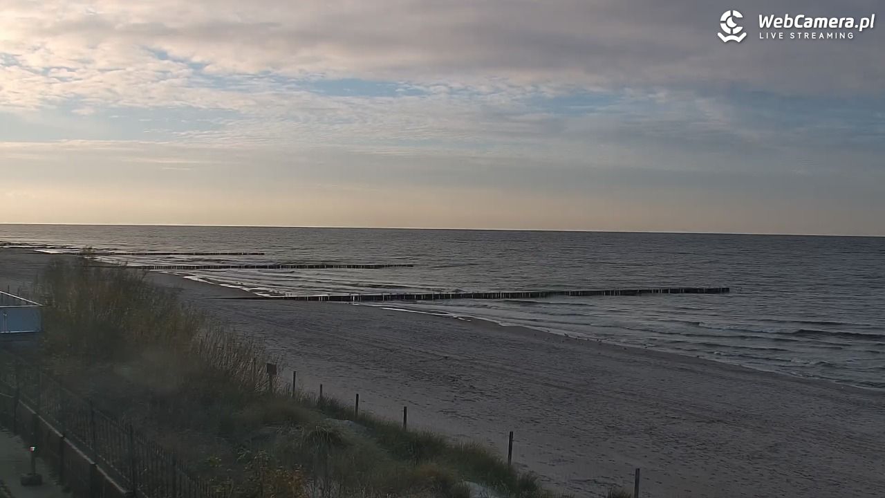 NIECHORZE - widok na plażę i morze - 03 listopad 2025, 15:31