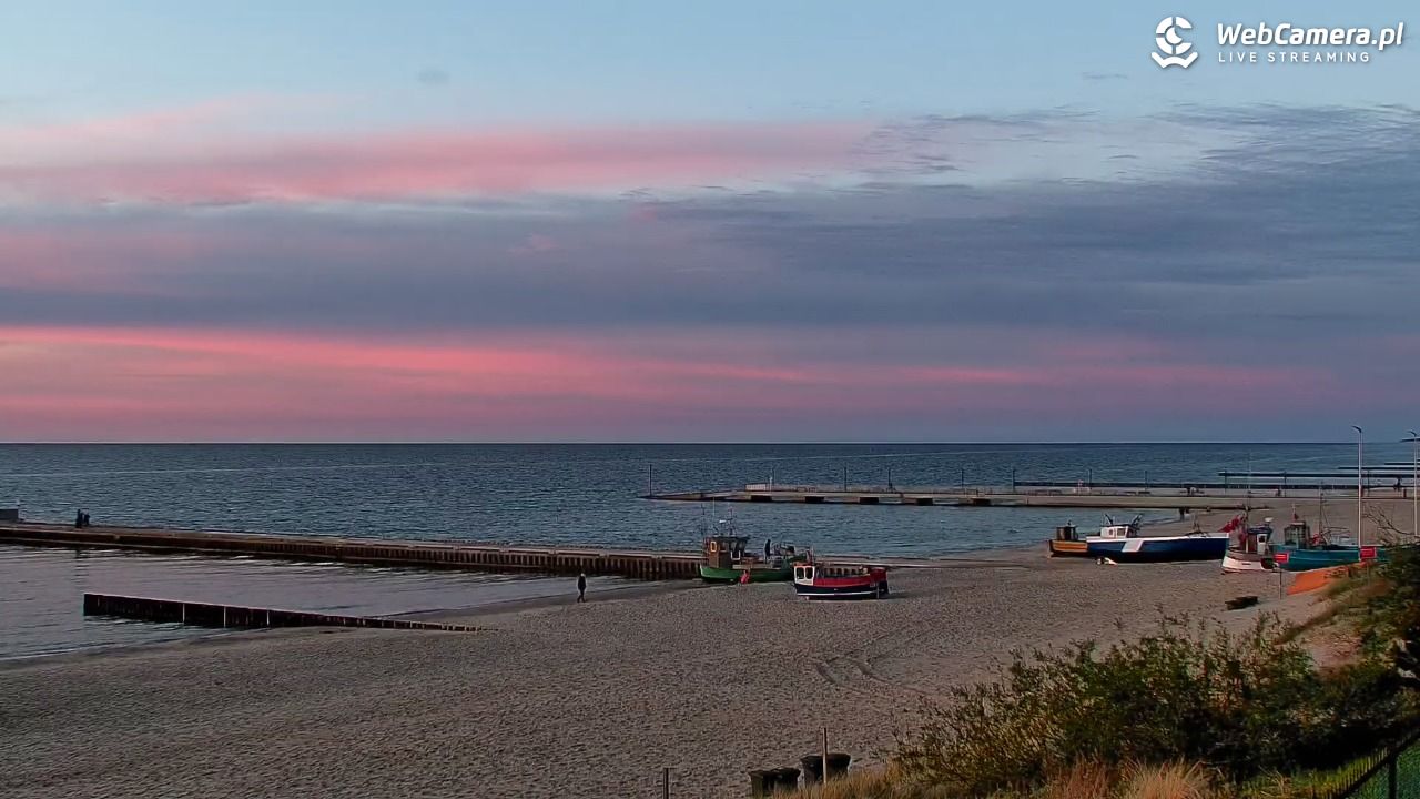 NIECHORZE - widok na plażę i morze - 15 maj 2026, 20:59