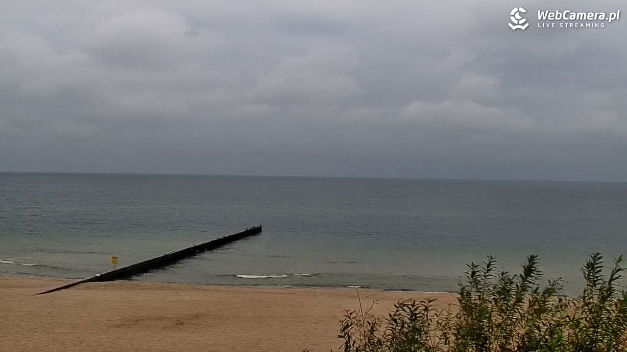 NIECHORZE - widok na plażę i morze - 14 wresień 2025, 14:14