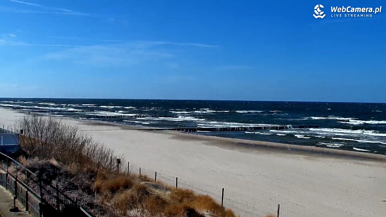 NIECHORZE - widok na plażę i morze - 04 kwiecień 2026, 14:53