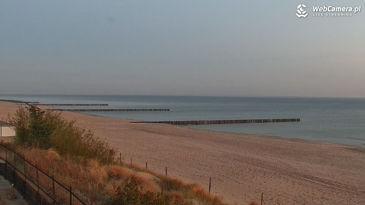 NIECHORZE - widok na plażę i morze - 16 maj 2026, 04:30