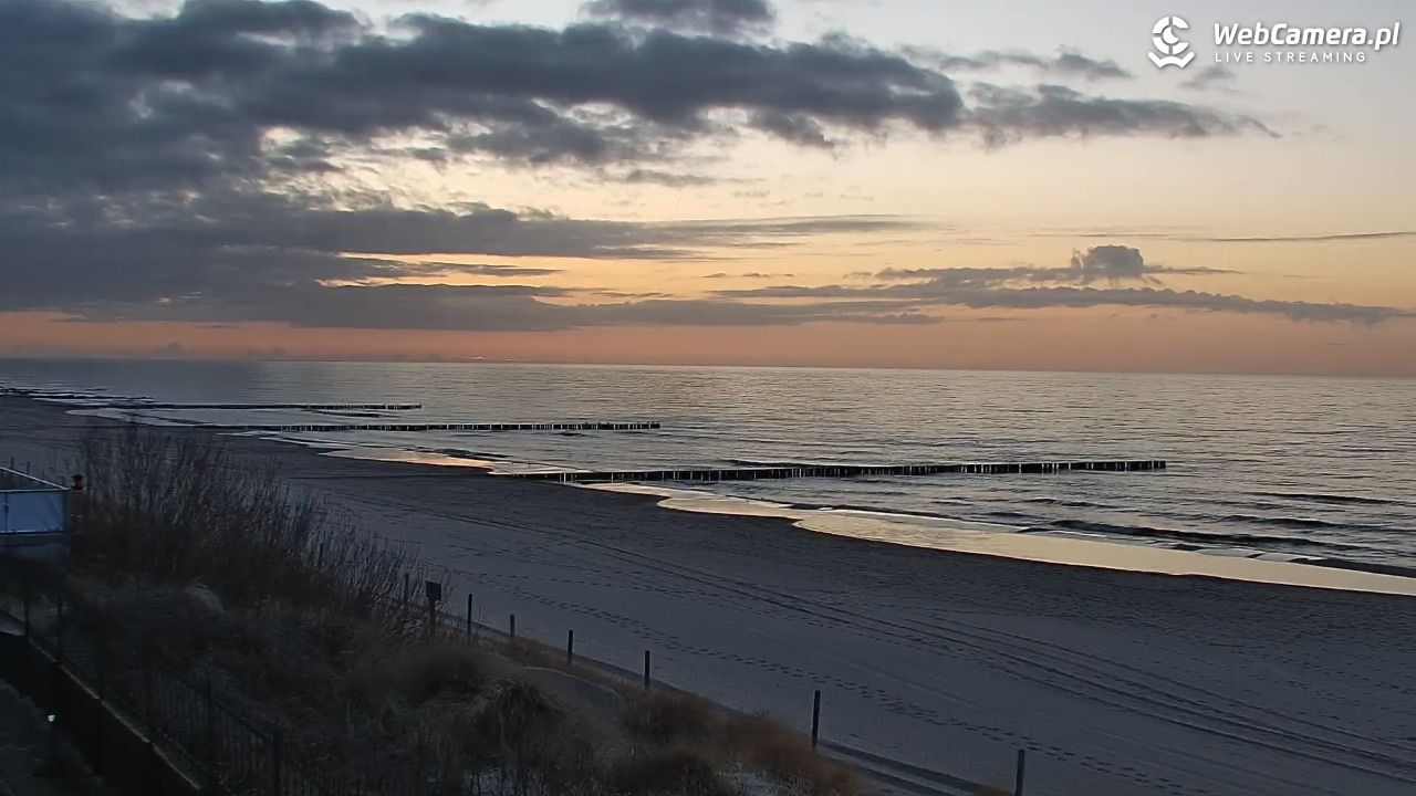 NIECHORZE - widok na plażę i morze - 31 marzec 2026, 19:41