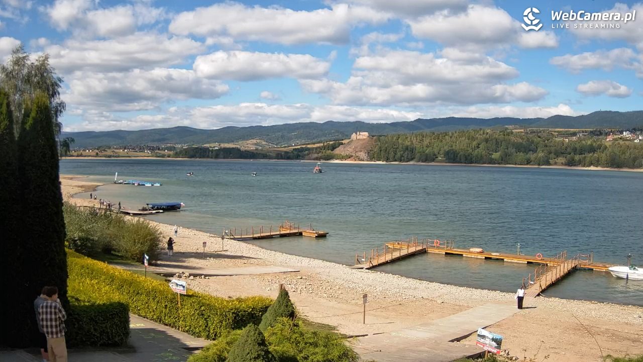Widok na Jezioro i zamek w Czorsztynie - 06 wresień 2026, 14:29