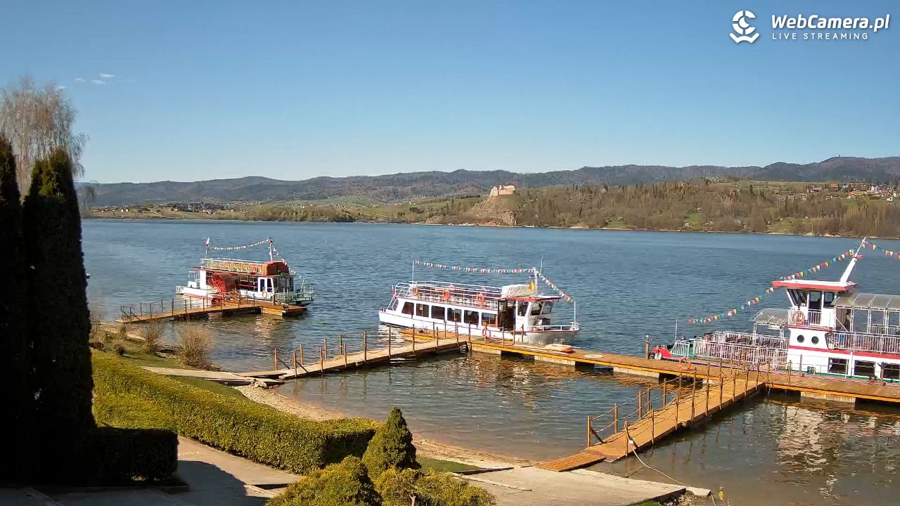 Widok na Jezioro i zamek w Czorsztynie - 27 kwiecień 2026, 14:48