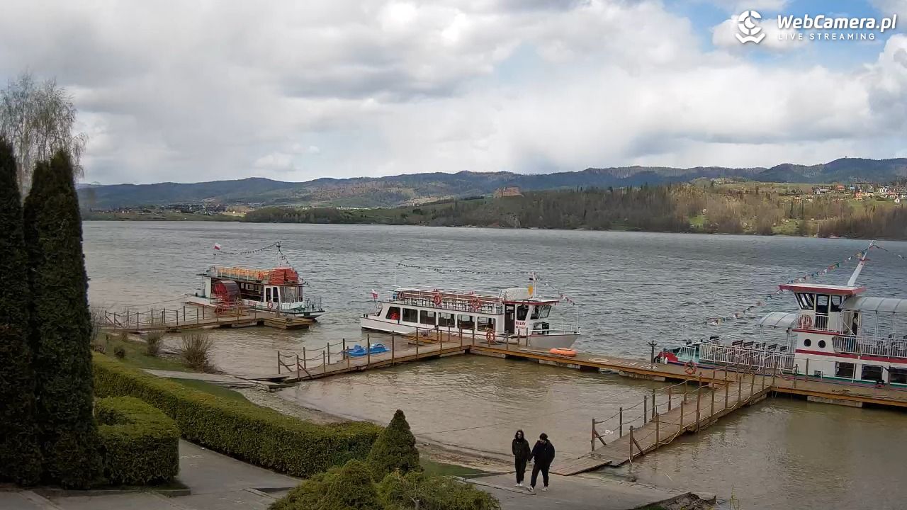 Widok na Jezioro i zamek w Czorsztynie - 26 kwiecień 2026, 12:14