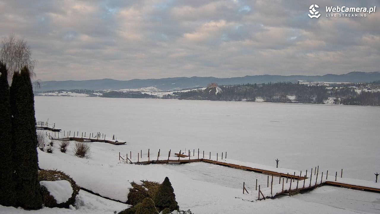 Widok na Jezioro i zamek w Czorsztynie - 23 styczeń 2026, 15:20
