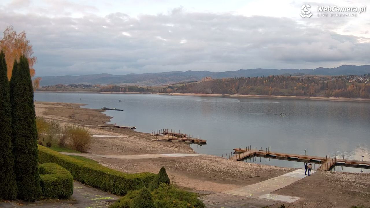 Widok na Jezioro i zamek w Czorsztynie - 24 październik 2026, 15:00