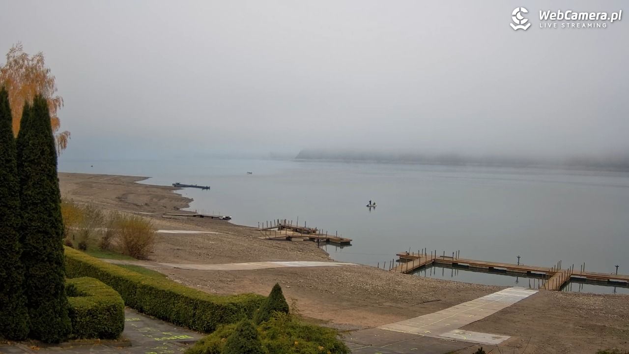 Widok na Jezioro i zamek w Czorsztynie - 25 październik 2026, 07:13
