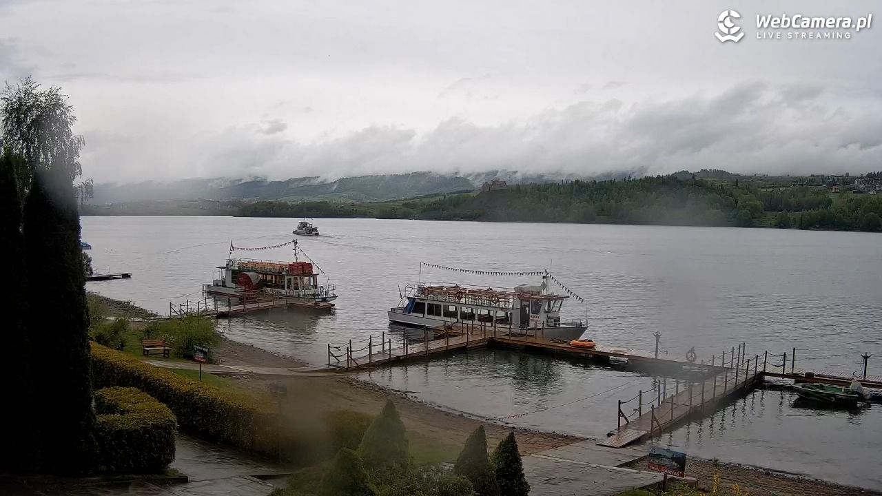Widok na Jezioro i zamek w Czorsztynie - 17 maj 2025, 16:02