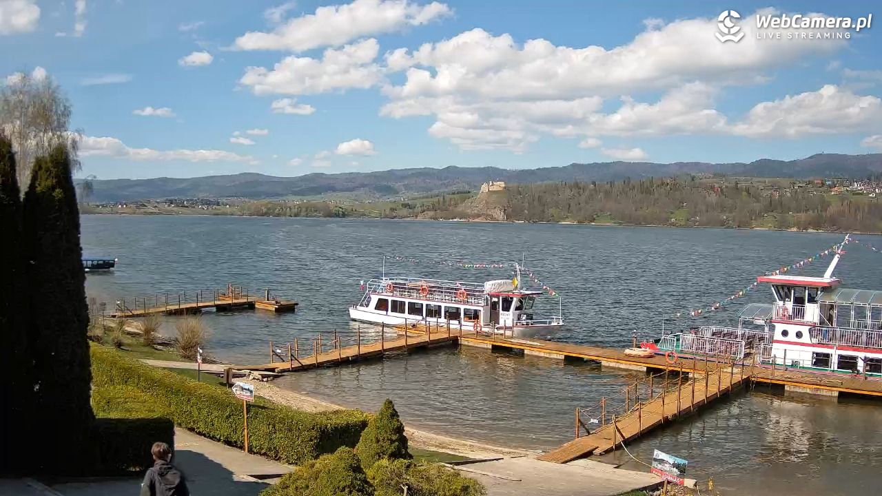 Widok na Jezioro i zamek w Czorsztynie - 28 kwiecień 2026, 14:25