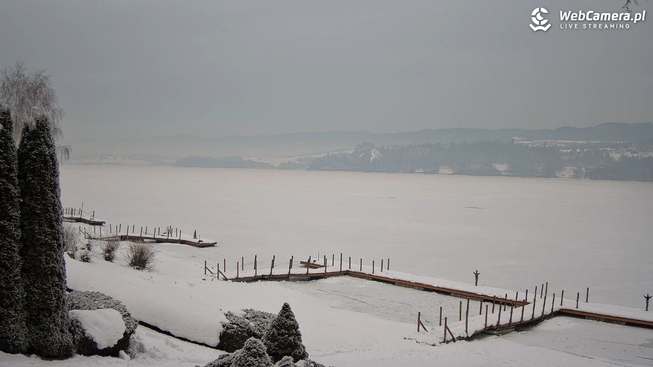 Widok na Jezioro i zamek w Czorsztynie - 22 styczeń 2026, 16:07