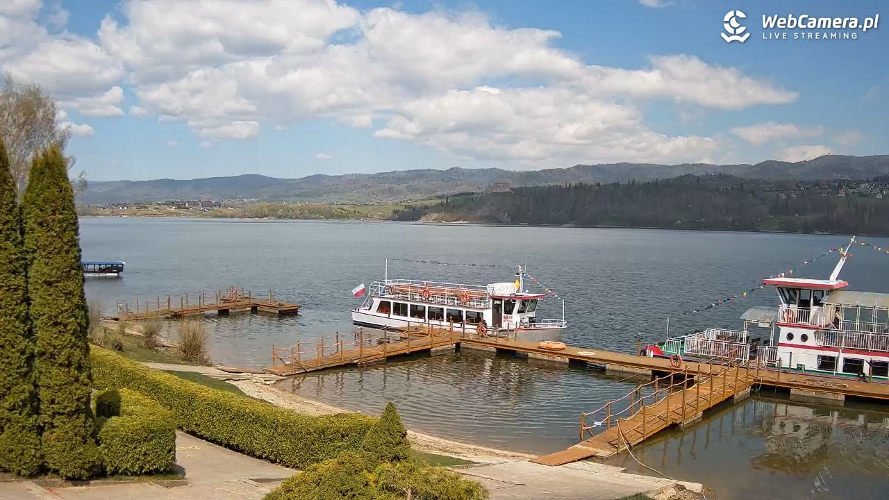 Widok na Jezioro i zamek w Czorsztynie - 28 kwiecień 2026, 11:33