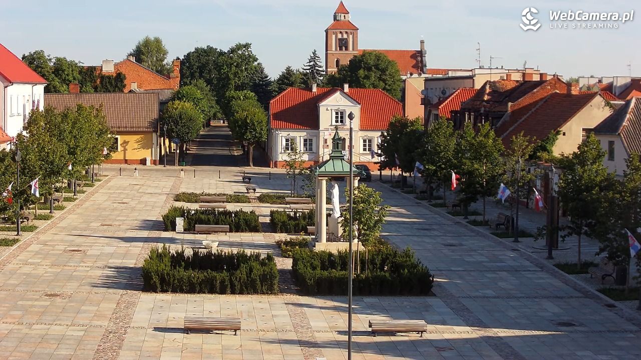 Nieszawa - widok na Rynek NOWOŚĆ - 15 sierpień 2026, 07:54
