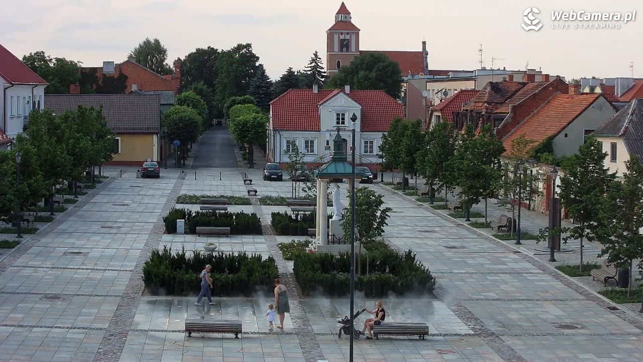 Nieszawa - widok na Rynek NOWOŚĆ - 29 czerwiec 2026, 19:02