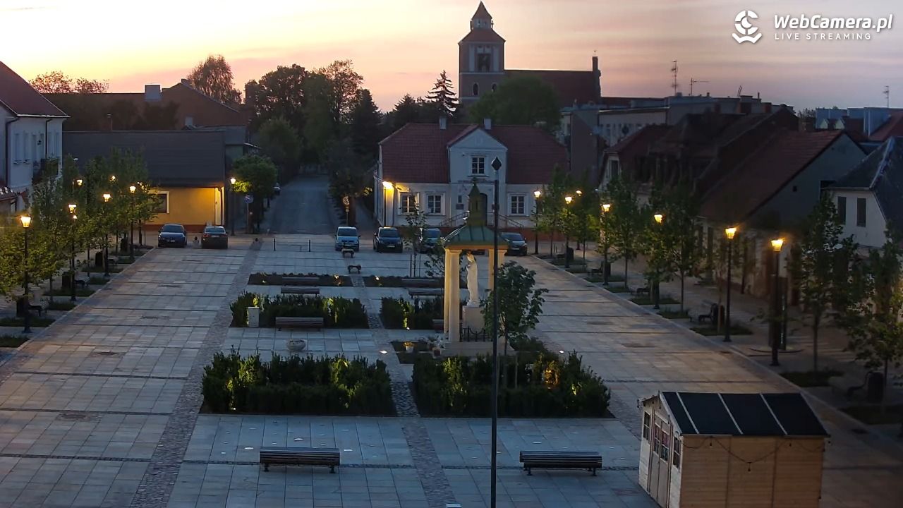 Nieszawa - widok na Rynek NOWOŚĆ - 12 maj 2026, 20:54