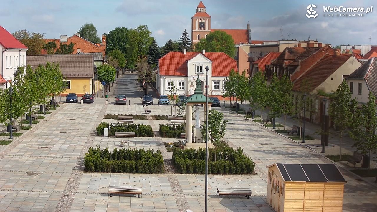 Nieszawa - widok na Rynek NOWOŚĆ - 16 maj 2026, 09:10