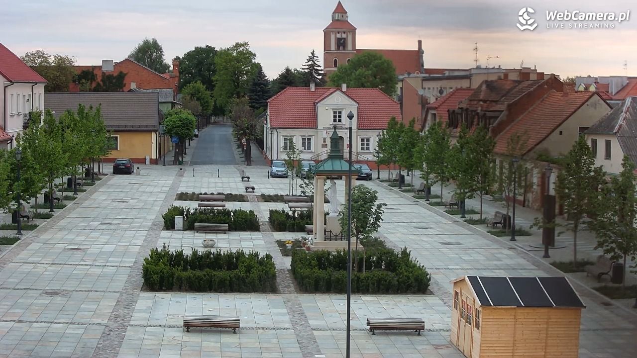 Nieszawa - widok na Rynek NOWOŚĆ - 18 maj 2026, 05:04