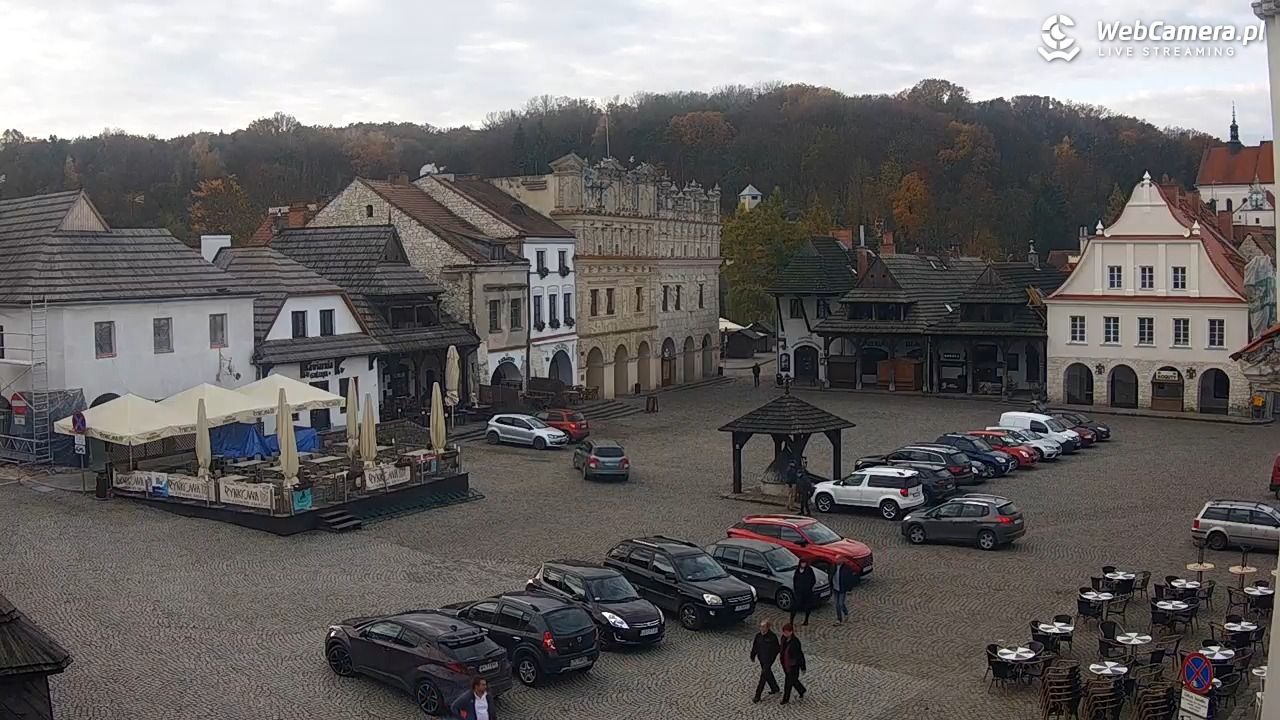 Kazimierz Dolny - widok na Rynek - 02 listopad 2025, 08:48