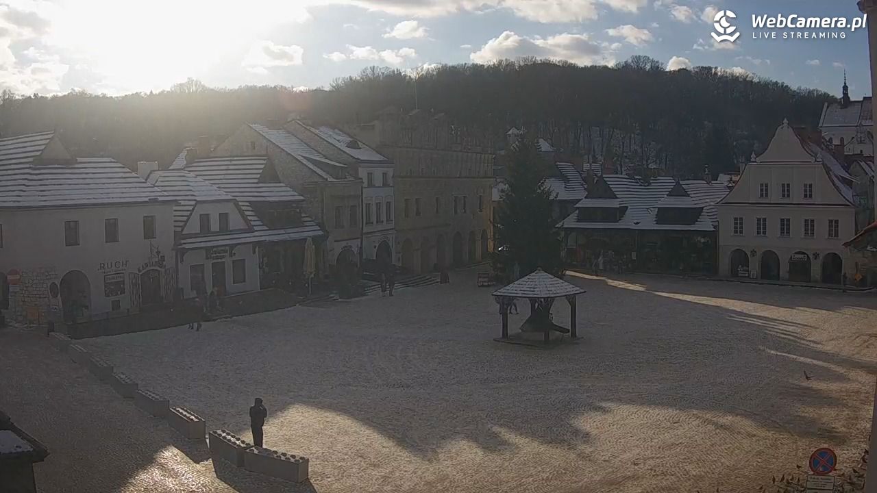 Kazimierz Dolny - widok na Rynek - 04 styczeń 2026, 11:22