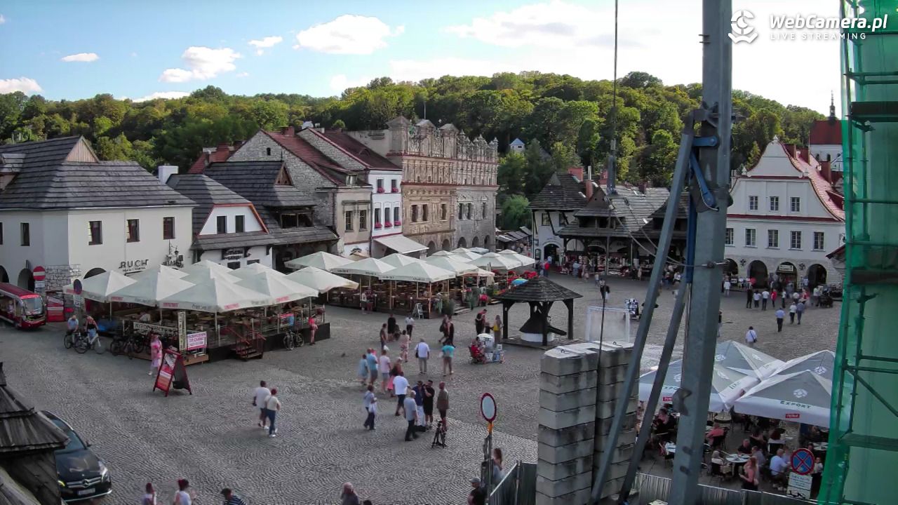 Kazimierz Dolny - widok na Rynek - 26 sierpień 2026, 15:43