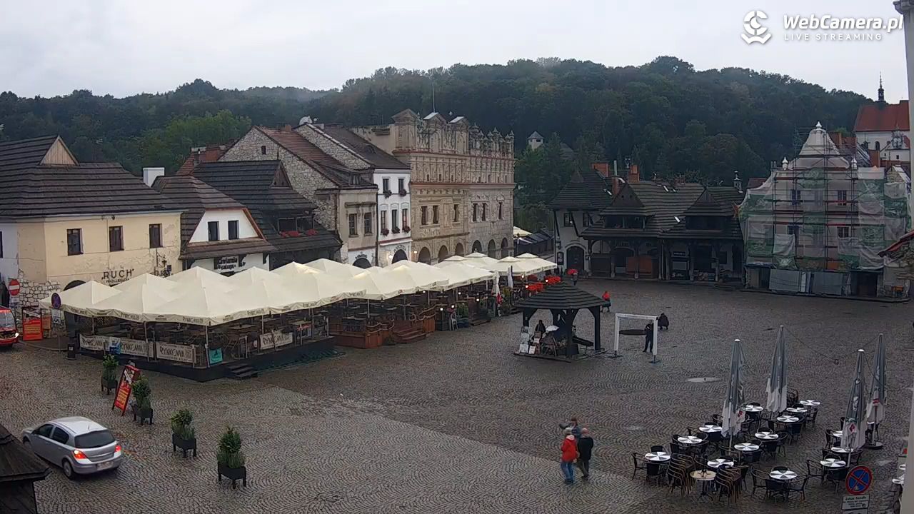 Kazimierz Dolny - widok na Rynek - 14 wresień 2025, 18:33