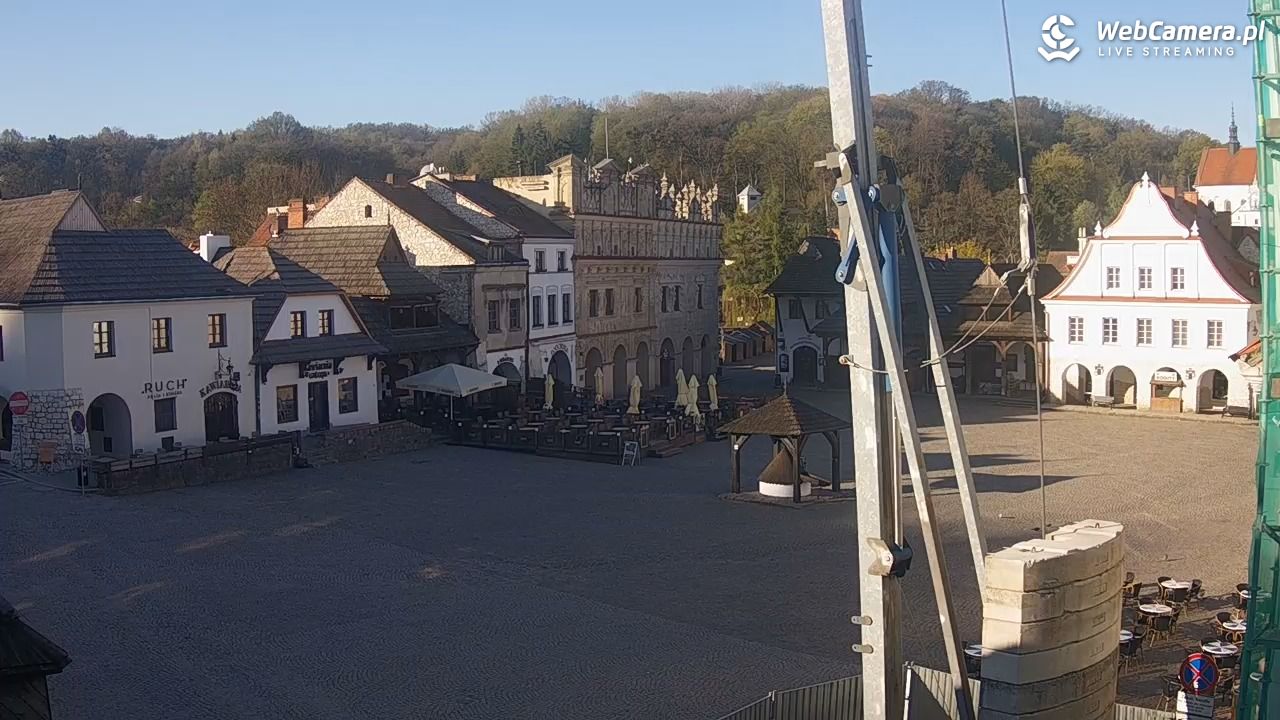 Kazimierz Dolny - widok na Rynek - 22 kwiecień 2026, 07:19