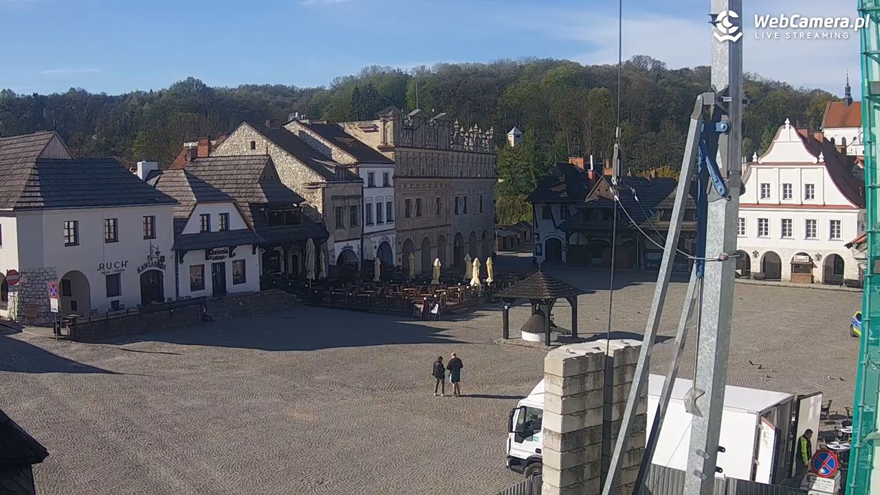 Kazimierz Dolny - widok na Rynek - 23 kwiecień 2026, 08:24