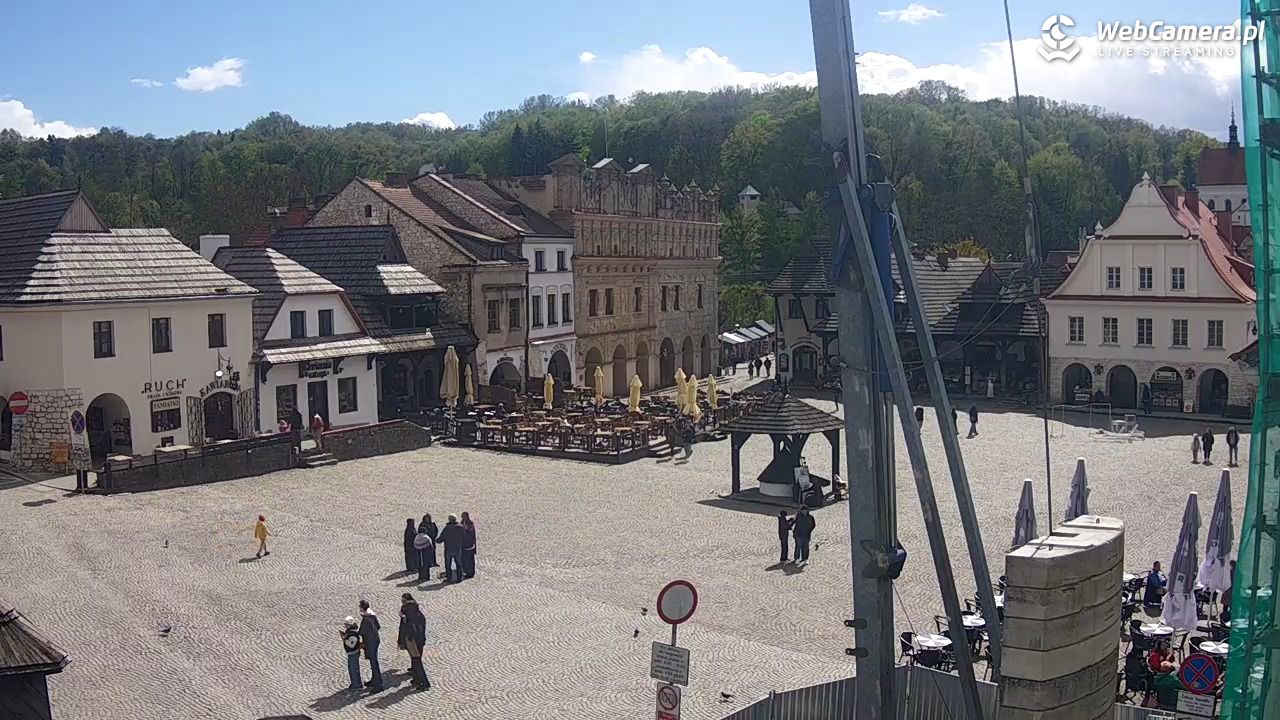 Kazimierz Dolny - widok na Rynek - 26 kwiecień 2026, 14:16