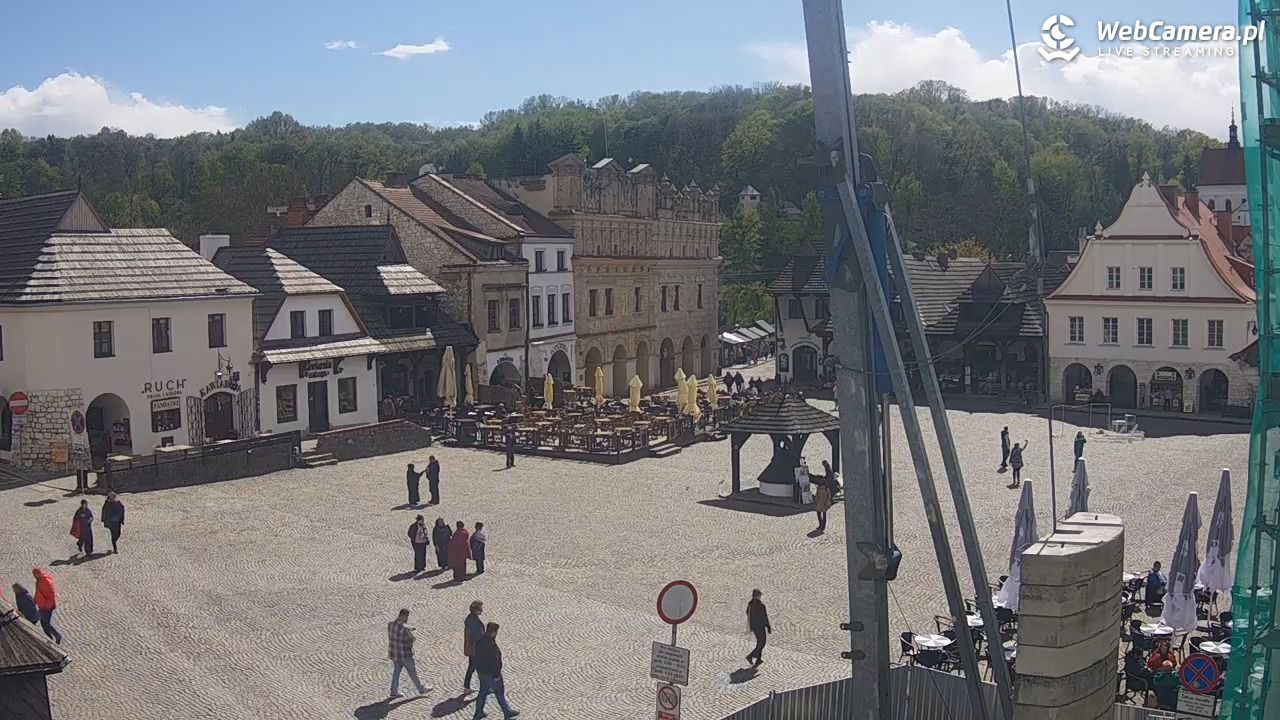 Kazimierz Dolny - widok na Rynek - 26 kwiecień 2026, 14:12