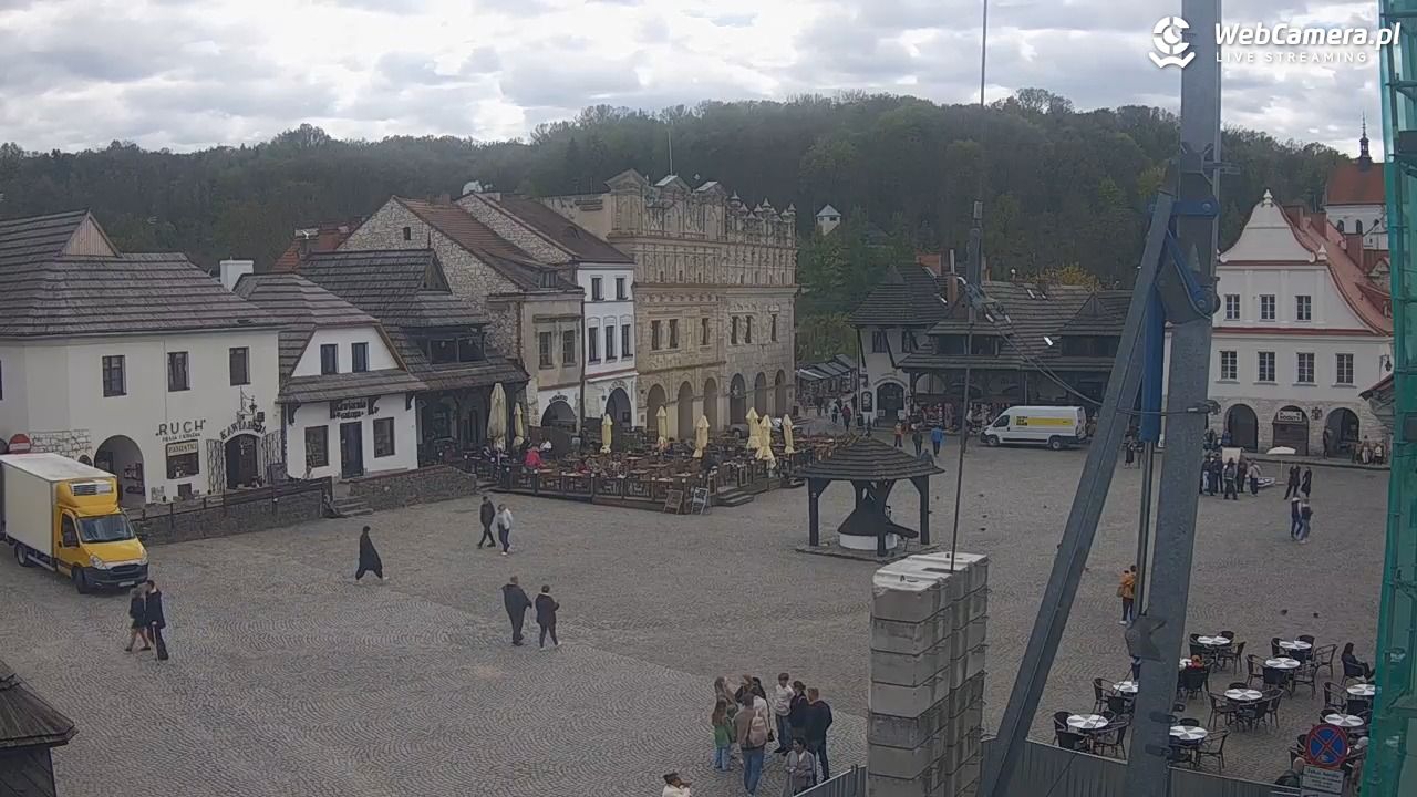 Kazimierz Dolny - widok na Rynek - 24 kwiecień 2026, 13:44