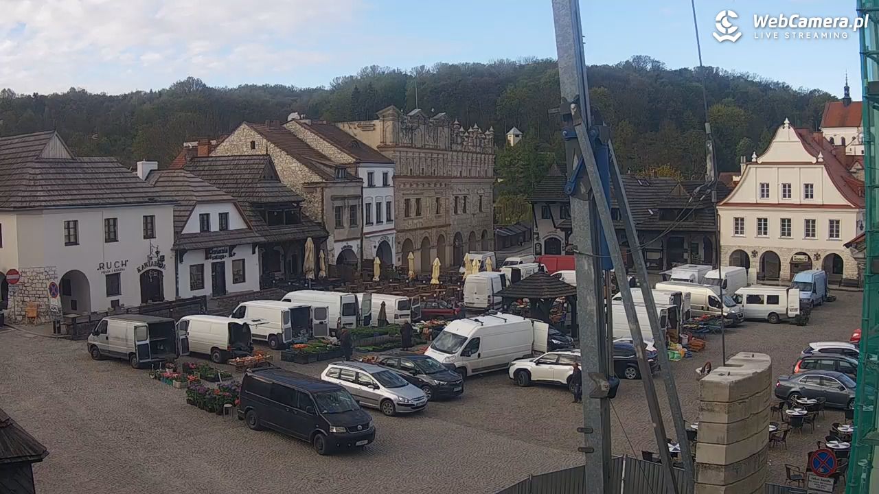 Kazimierz Dolny - widok na Rynek - 24 kwiecień 2026, 07:07