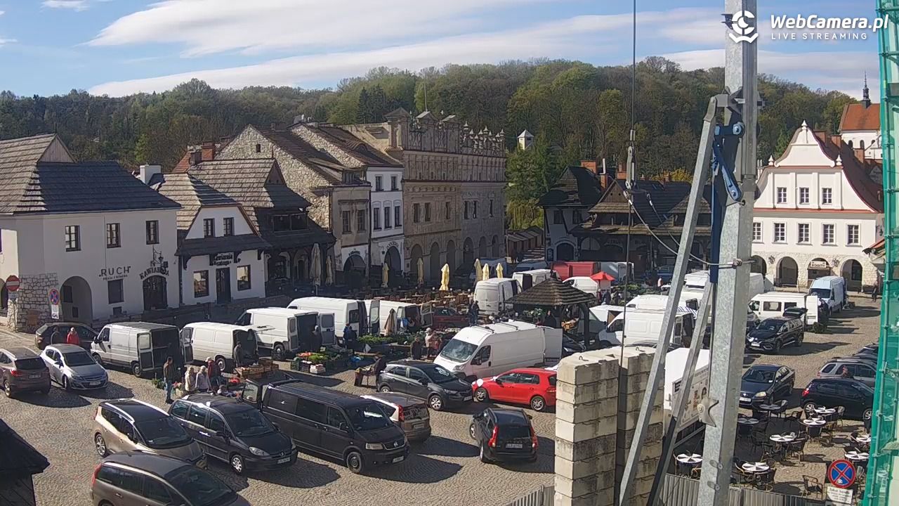 Kazimierz Dolny - widok na Rynek - 24 kwiecień 2026, 09:18