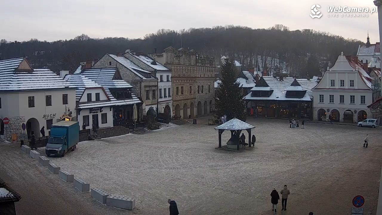 Kazimierz Dolny - widok na Rynek - 05 styczeń 2026, 15:29